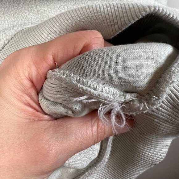 Daily Paper Rayen Crop Hoodie Sweatshirt Womens Size Small Fleece Blue Comfy - Picture 10 of 10